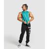 Gymshark Premium Lifting Drop Arm Tank Bondi Teal A5a4w Tbnj