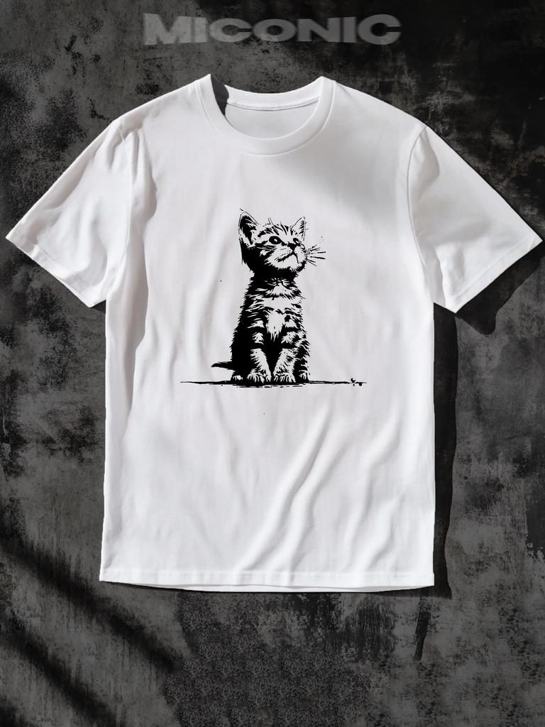 Y2K Print T-shirt