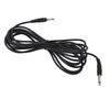 Guitar Audio Cable 6.3mm Straight Connector 5 Meter Long Anti Interference PVC Shielding Cable for