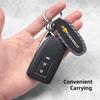 Mocka Bilstyling Nyckelring Kolfiber Nyckelring Tillbehör För Chevrolet Cruze Malibu Colorado Suburban Equinox Blazer Camaro