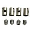 5mm Metal Cable Nipples with Screws, Solderless Installation, Proof, for Throttle and Carb Cables