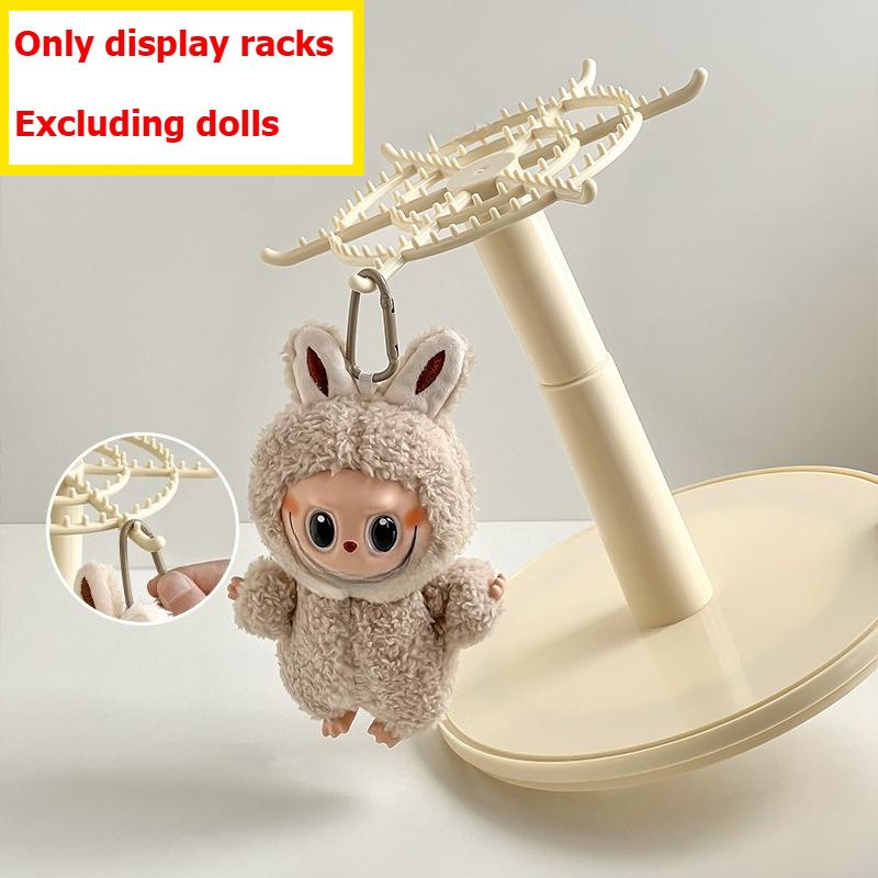 1PC Transparent Acrylic Storage Box Blind Box Doll Pendant Display Stand Storage for Showcase Blind Box Organizer Jewelry Holder