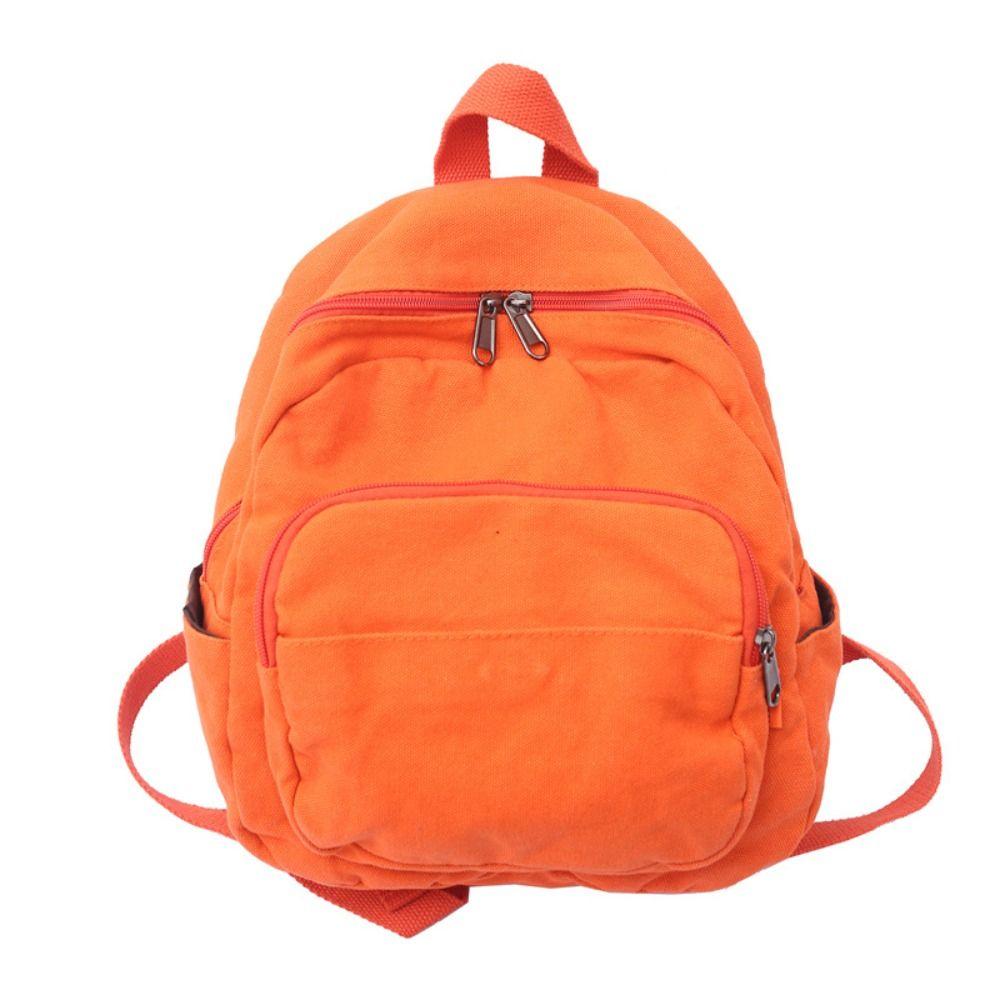 

Retro Schoolbag Washable Shoulder Bag High Quality Canvas Leisure Backpack College Student