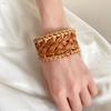 Hand Ring Ethnic Style Bangle Handmade Bohemian Braided Bracelet Rattan Woven Bracelet  Vacation