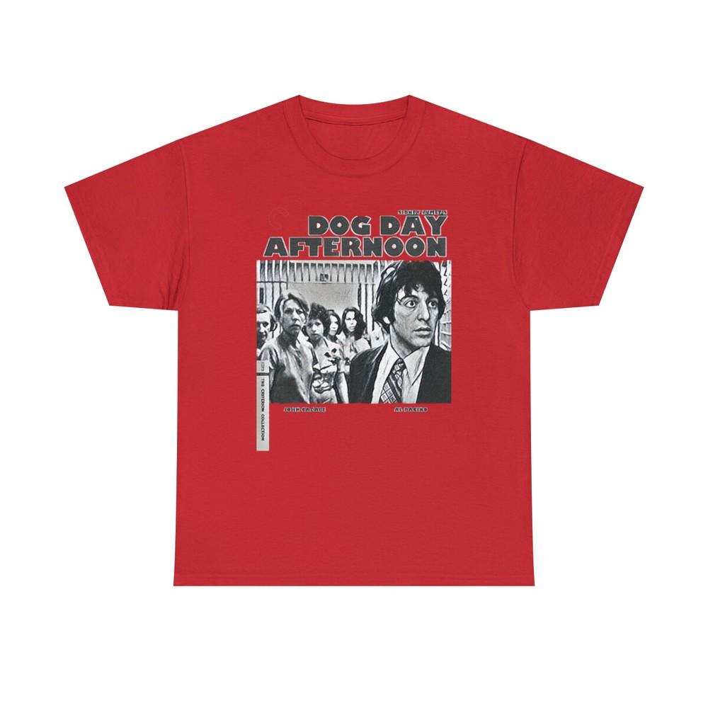 

Dog Day Afternoon Graphic Print Al Pacino Black and White Unisex Heavy Cotton Tee 3XL
