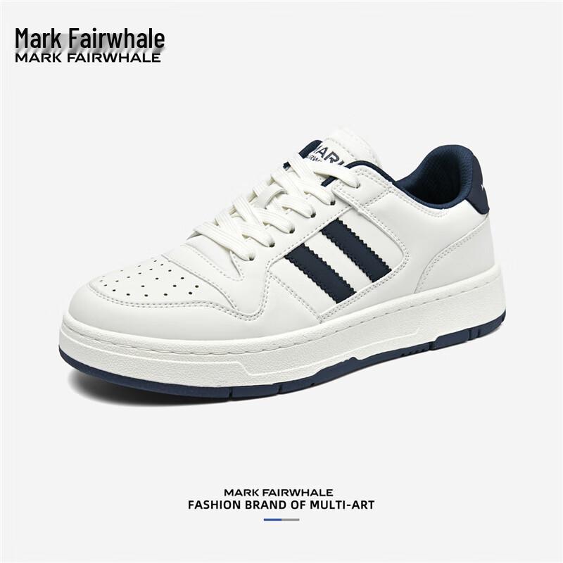 Mark Fairwhale Men s 2026 Casual Skate Shoes 39 белая синий