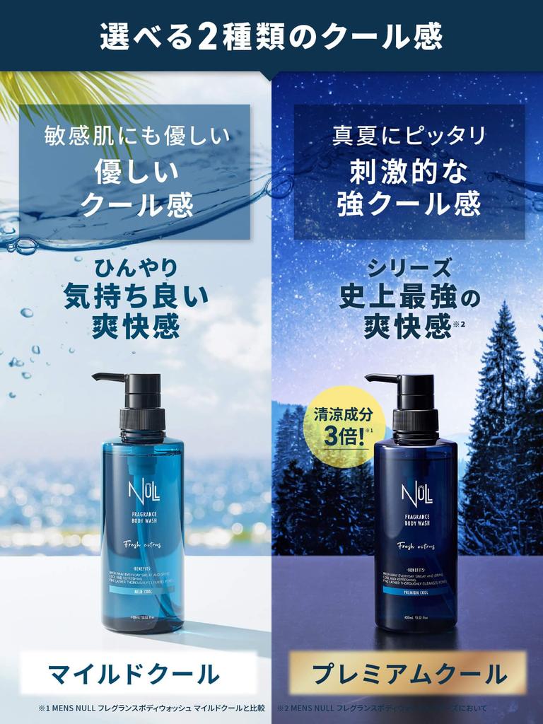 NULL Körperseife Premium Cool Extreme Intensive Kühlung Kühlend 400ml - Kühlend, Empfindung, Langanhaltende Wirkung,