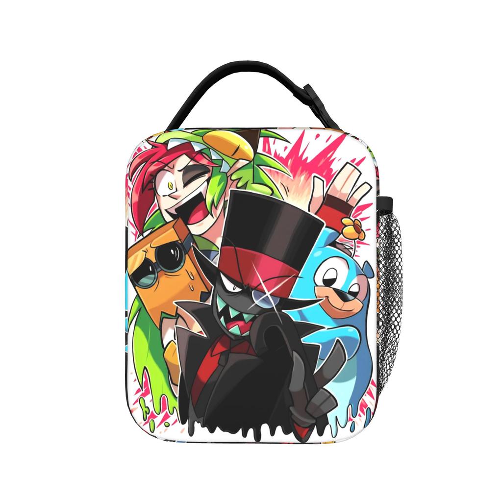 Villainous Comdy Thermal Insulated Lunch Bags for Travel  Reusable Bento Box Men Women Thermal Cooler Lunch Boxes