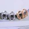 New Irregular Geometric Statement Drop Earrings for Women Hollow Square Metal Dangle Earrings Brincos Oorbellen