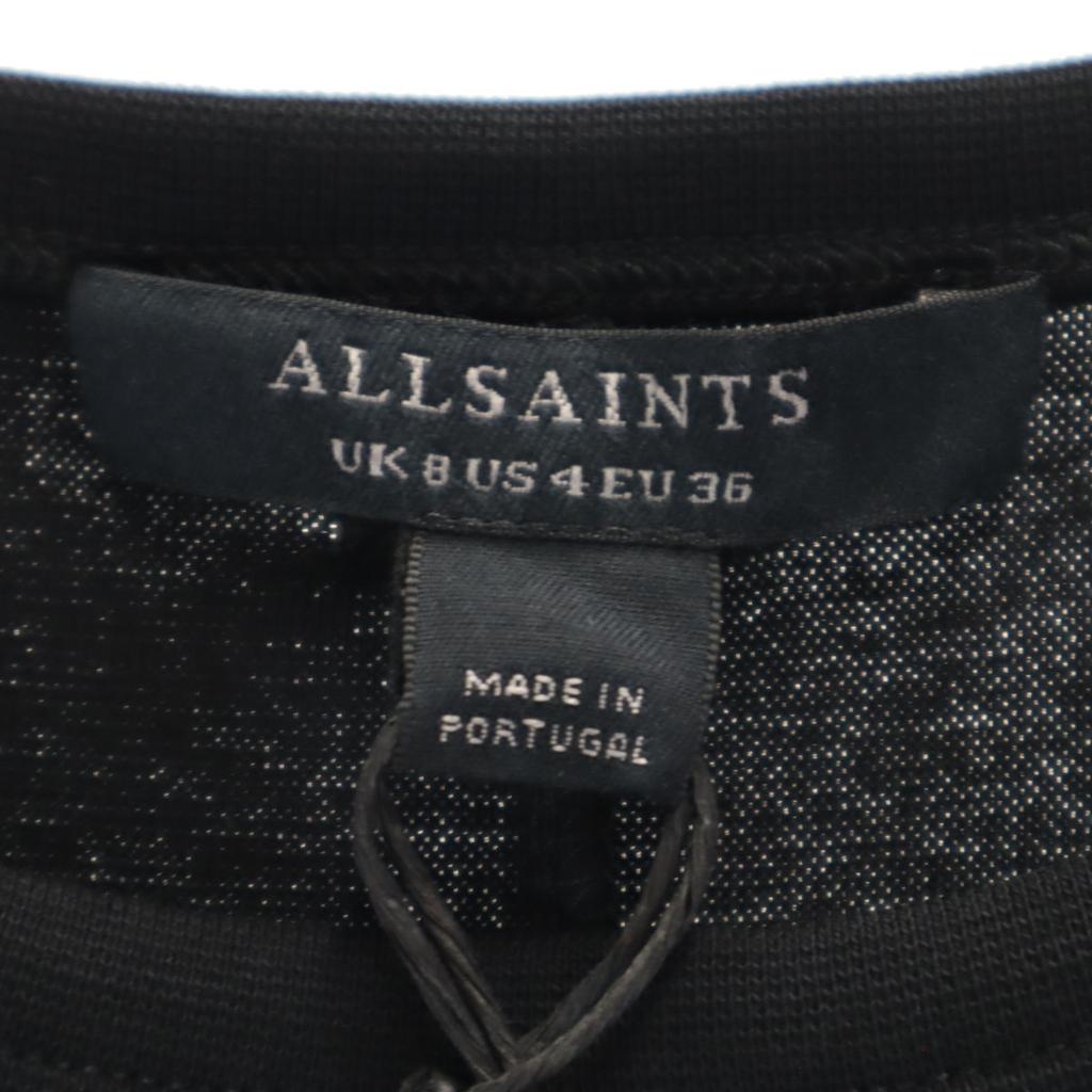 unused ALLSAINTS No sleeve Long dress US4 black Tagged Women Used