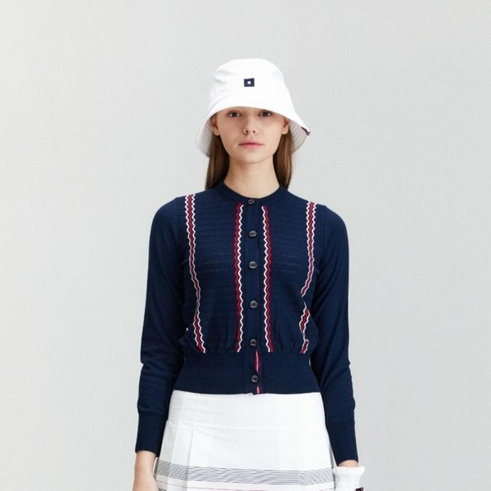 ONOFF Women S Zigzag Point Cardigan Of2823la