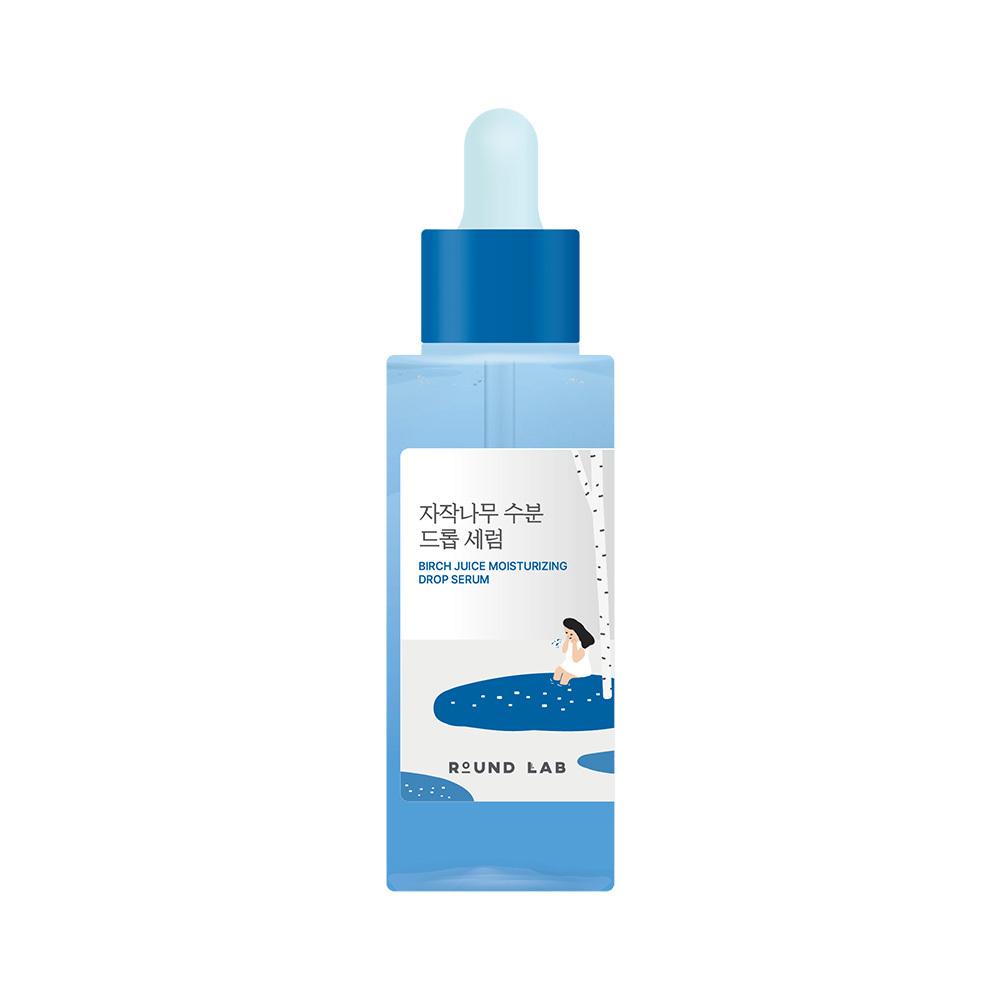 Round Wrap Birch Moisture Holding Drop Serum 50ml  +cream 20ml 
