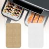 100Pcs Air Fryer Paper Disposable Non-Stick Kitchen Baking Oil-Proof Paper Micro-Wave Barbecue Oven Fryer Papers Steamer Paper