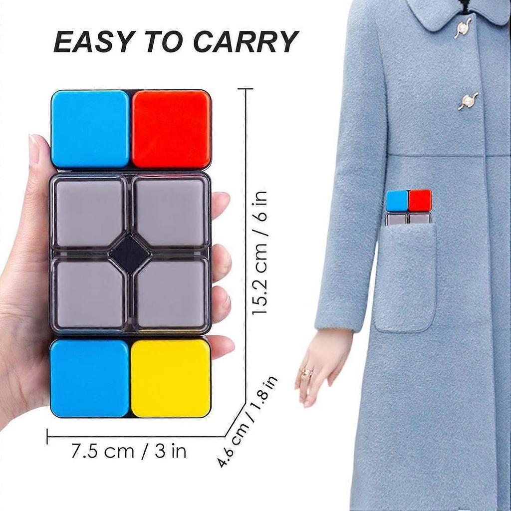 משחק קובייה הונגרית מוזיקלי, משחק פאזל אלקטרוני חדשני, משחק נסיעות, צעצועים לילדים, ילדים