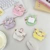 Contrast Color Coin Purse Cloth Earphone Key Storage Bag Durable Lipstick Pouch  Women