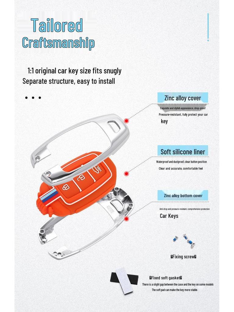2020 Hyundai Sonata 10th Gen Key Cover Shell Protection
