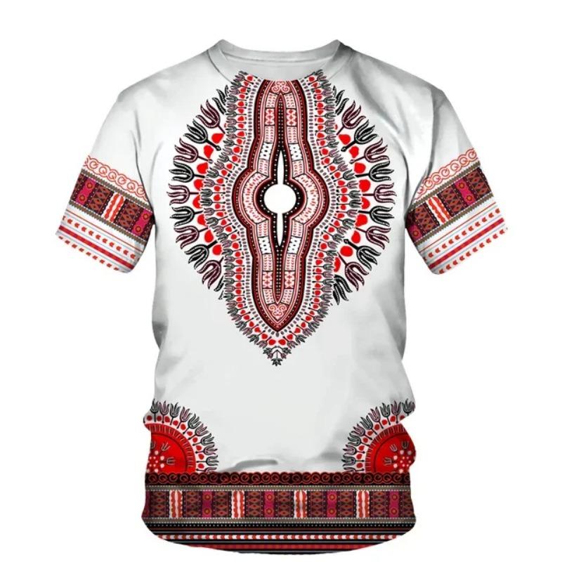 Tricouri Grafice Dashiki Africane Modă Harajuku Stil Tribal Tricou Casual Pentru Femei Haine Streetwear Tricou Băiat Topuri