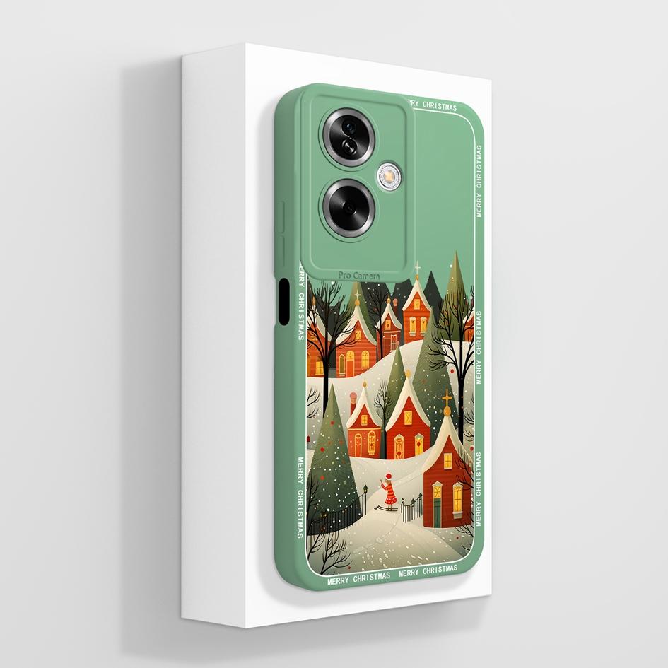 For OPPO A79 A77 A77s A78 A83 A91 A92 A93 A93s A94 A95 A96 4G 5G Phone Cases Lovely Panda Kitten Pattern Liquid Silicone Anti Slip Shell For OPPO Capa