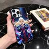 Fate Z-zero Stay Night cool S-Saber Phone Case For iPhone 17,16,15,14,13,12,11 Plus,Pro Max,Colored Silver Plated Inside Cover