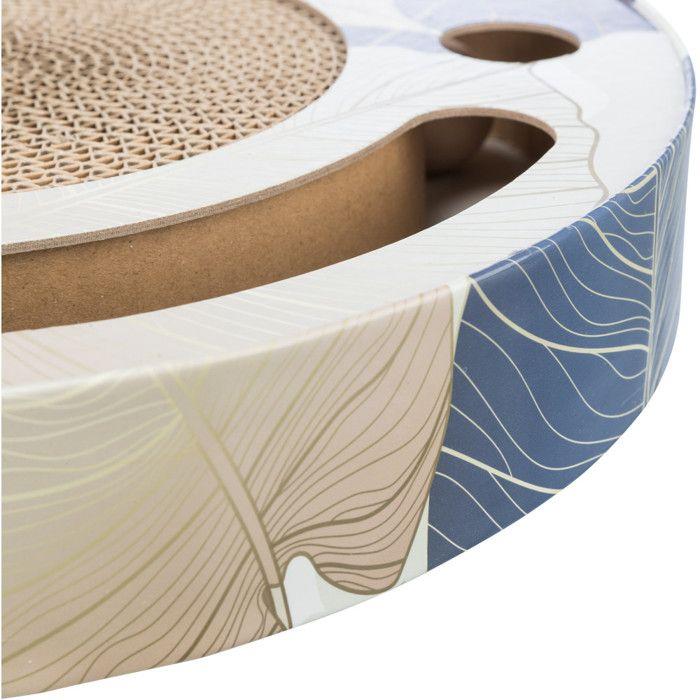 Griffoir - Trixie - Tambour - Carton rigide - 33 cm - Jouet intégré