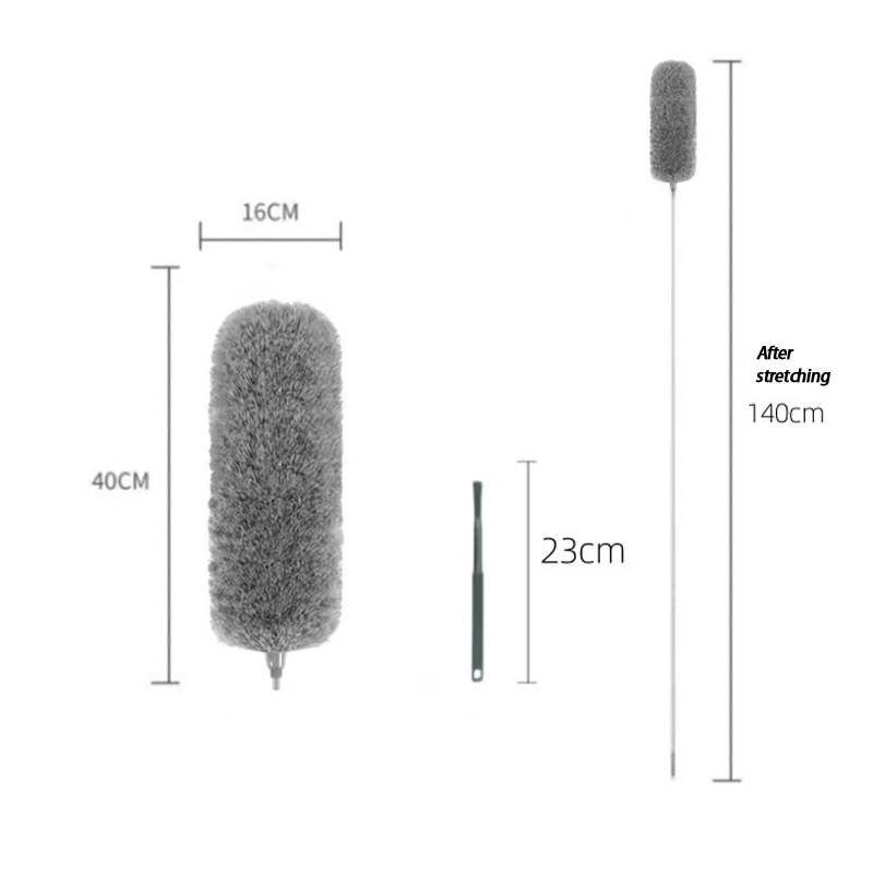 Microfiber Ceiling Fan Duster Extends Up To Long Handled Dust Locking Reusable And Cleaner Brush For Effortless Cleaning