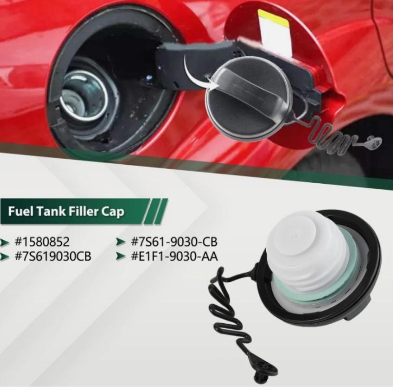 For Ford Fiesta MK5 2001-2008 Transit Mondeo Fusion 7S61-9030-CB 1580852 Car Petrol Diesel Fuel Tank Filler Cap Replacement