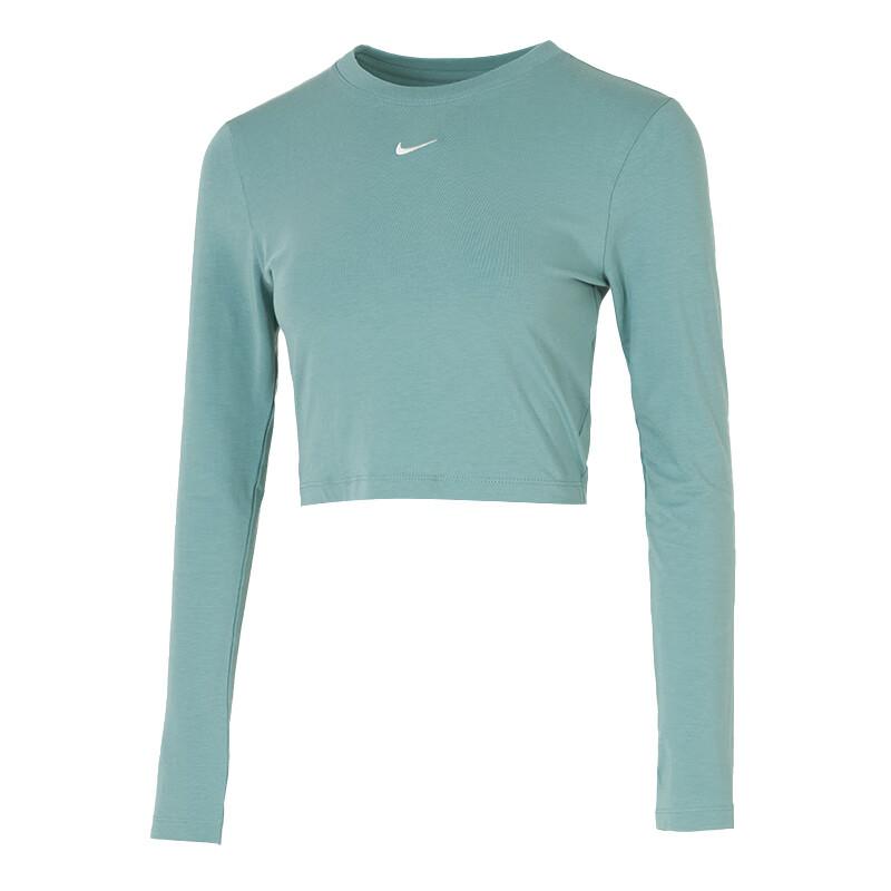 New Nike T Shirts Women's Green HF5323-018