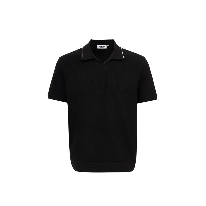 J.Lindeberg Men's Waffle Texture Polo Shirt