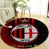 1pc Football Team (7) Design Printed Area Round Carpet for Bedroom Living Room Home Decor Rugs Mat Non Slip Mat Rug for Bedside