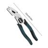 Wire Crimper Professional Multi-Function Cutters Screw Cutter Tool For Car Network Electricity Commercial Solar Industrial