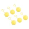 6PCS Reusable Water Balloons with Carrying Ring Silicone Quick Fill Self Sealing Summer Water Splash Ball Toys for