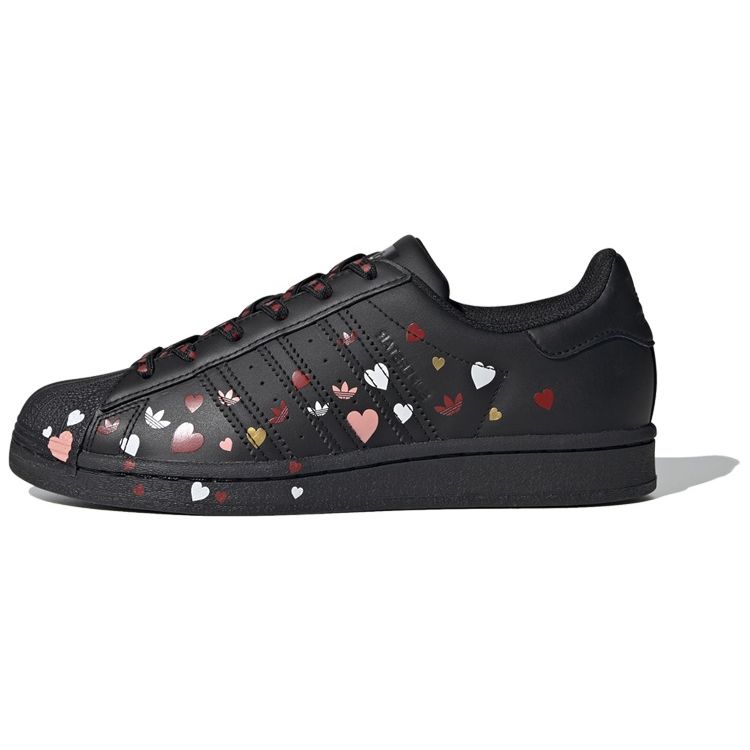 

Женские кроссовки adidas Superstar Valentines Day Black Core-Black Cloud-White FV3288