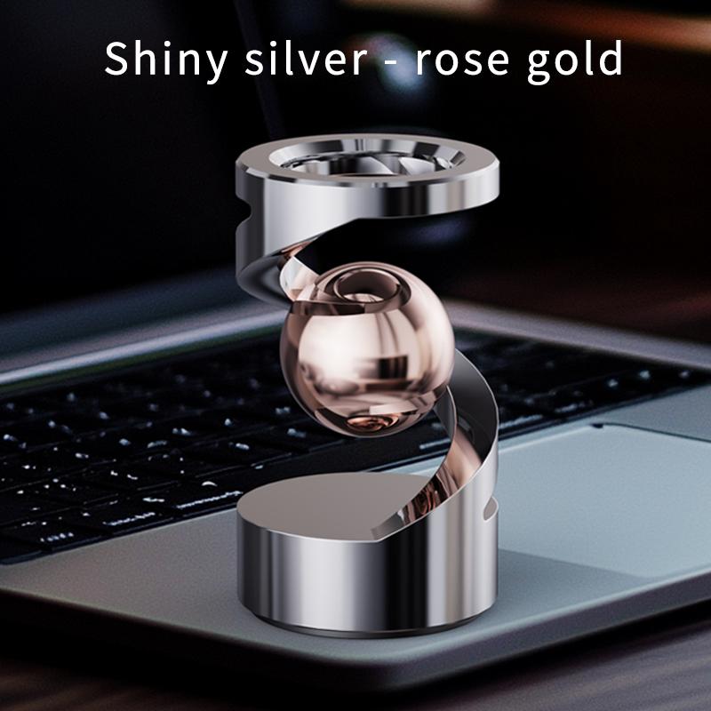 Visual Levitating Desktop Spinning Top Rotating Stress-Relieving Toy Metal EDC Stress-Relieving Toy Festival Gift