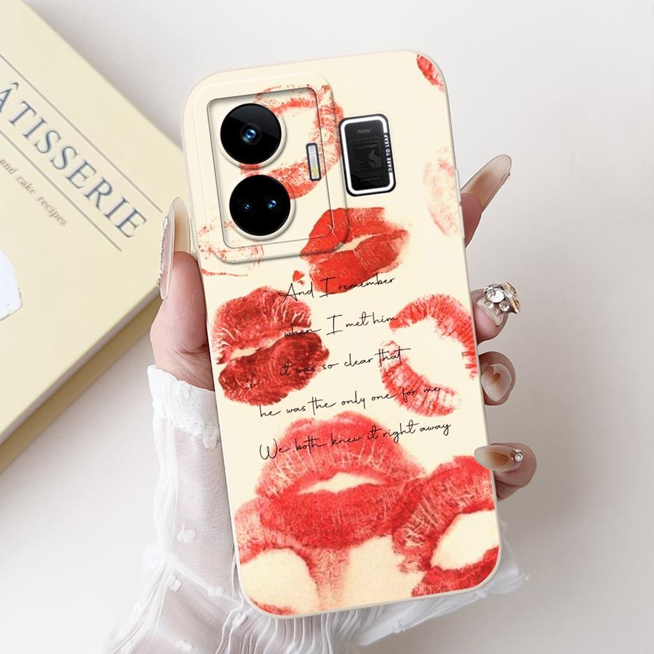 For Realme GT3 Case RMX3709 Cute Funny Cartoon Cover Soft Silicone Case For Realme GT Neo 5 Neo5 240W RealmeGT3 Back Cover Coque