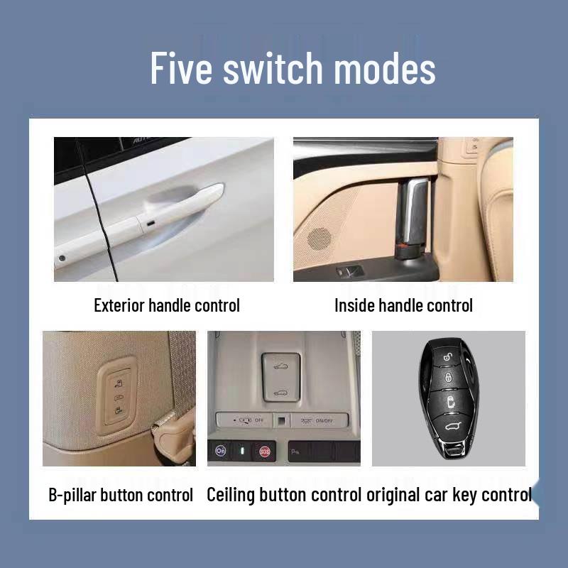 Compatible with Hongqi HQ9: Electric Sliding Door and Trunk Foot Induction Upgrade
