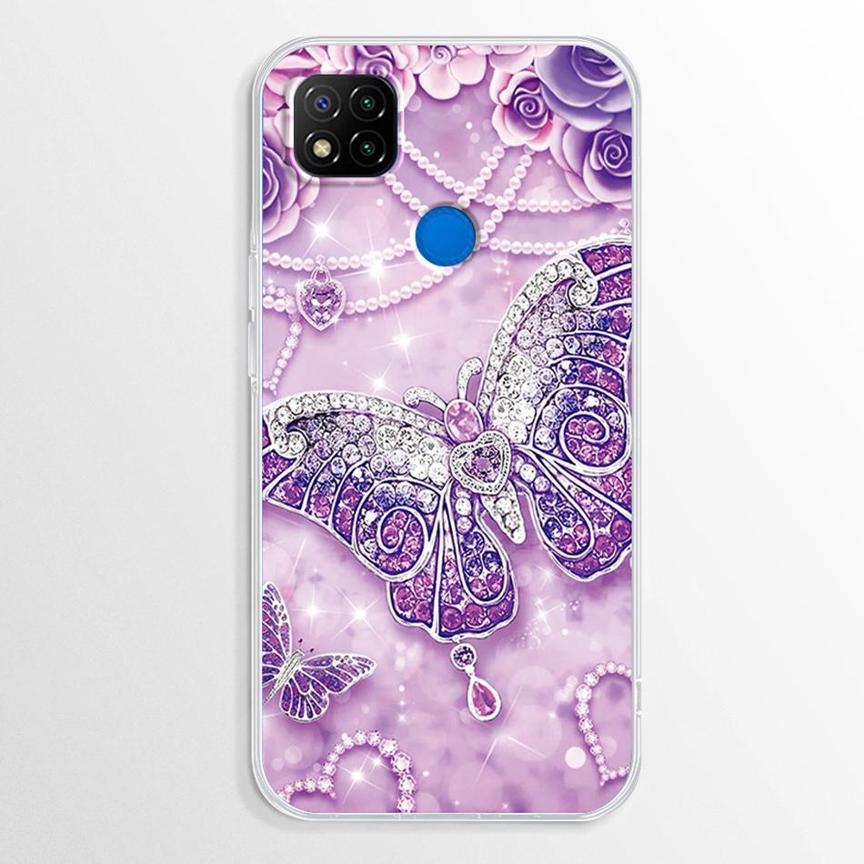 For Xiaomi Redmi 10A Case Fashion Marble Clear Silicon Soft TPU Cover Coque For Xiaomi Redmi 10A 10 A 6.53'' Phone Cases Fundas
