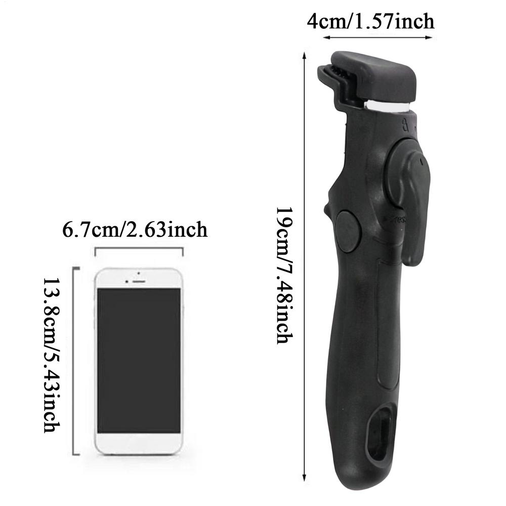 Universeller Abnehmbarer Topfgriff Küchen Kochgeschirr Zubehör Verbrühschutz Kochtopfgriff Ersatz für Haushalts Töpfe, Pfannen