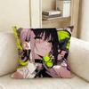 CChainsaw Man Cool RReze Pillow Case Living Room Sofa Cushion Cover Suitable For Home Bedroom Room Decoration