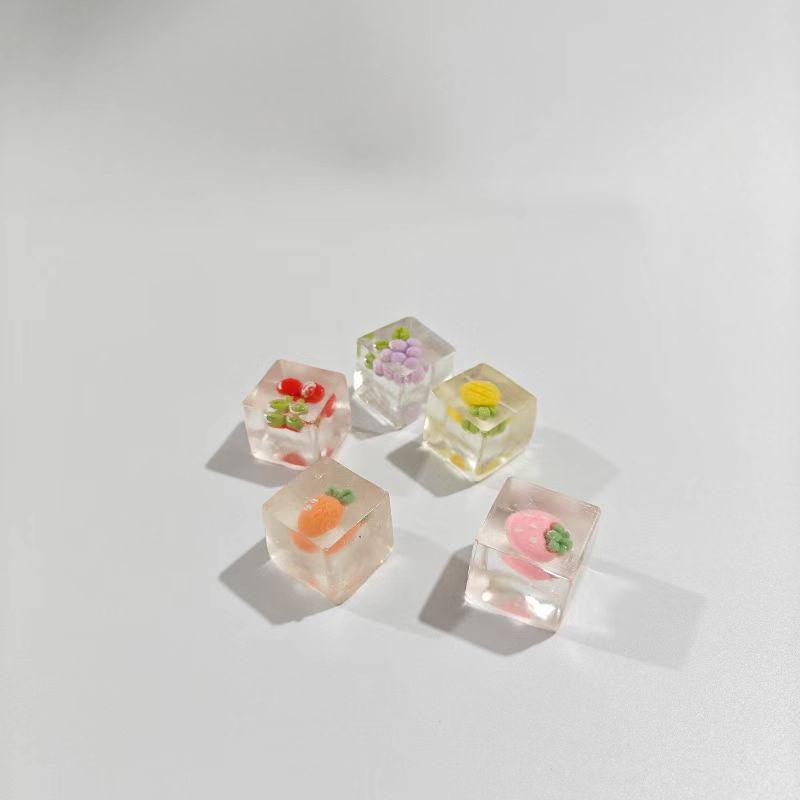 Transparentes Emoji Knödel Quetschspielzeug - Cartoon Mini Nase Relief