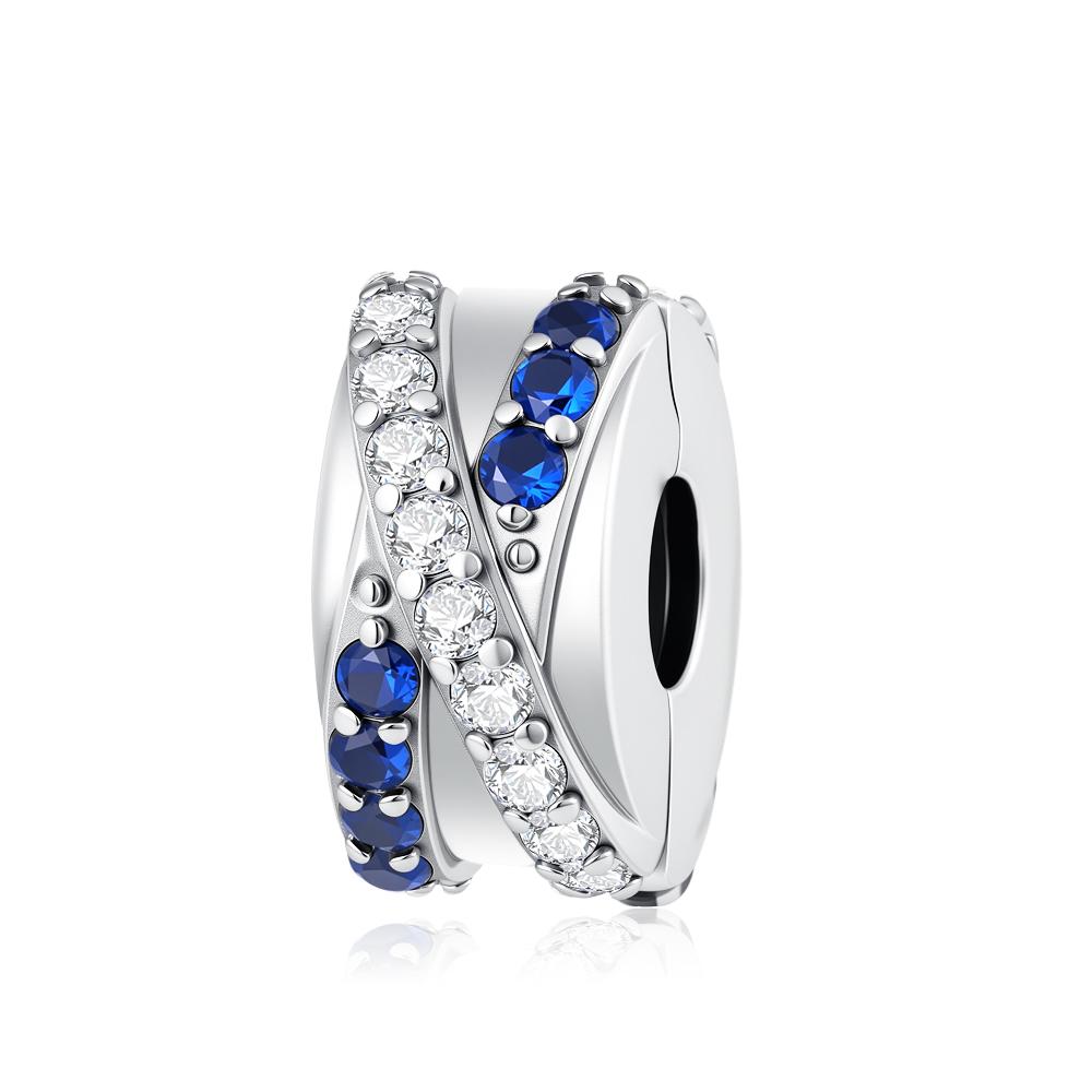 Deep Blue Starry Sky Travel Series Copper Astronaut Aircraft Luggage Pendant Bead Bracelet Diy High Jewelry Accessories