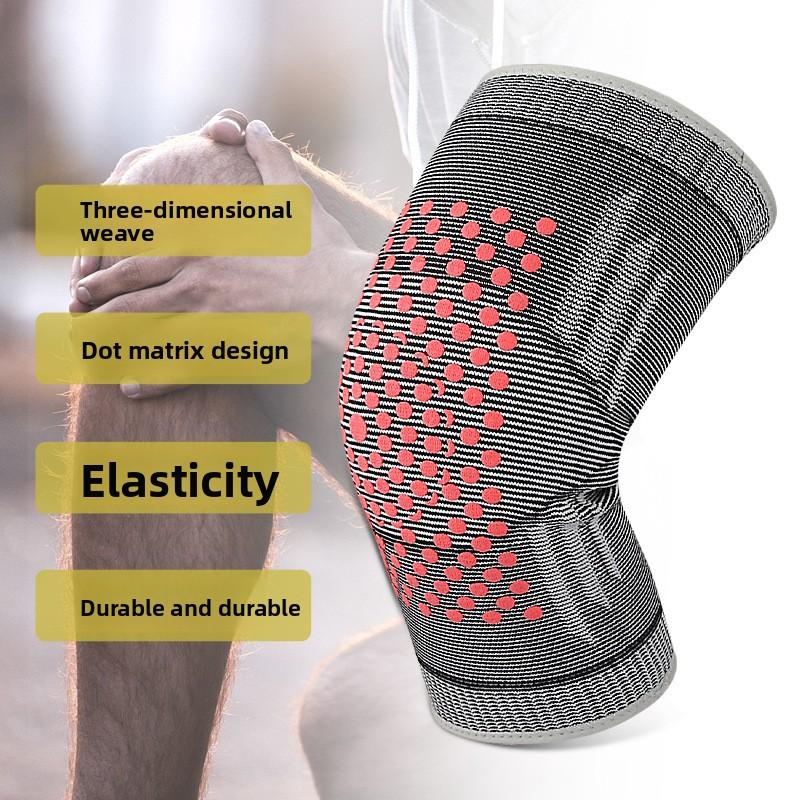 Graphene Sports Knee Pads Men and Women Knitted Breathable Cycling Basketball Running Sports Protective Gear Air-conditioned Room Warm Knee Pads