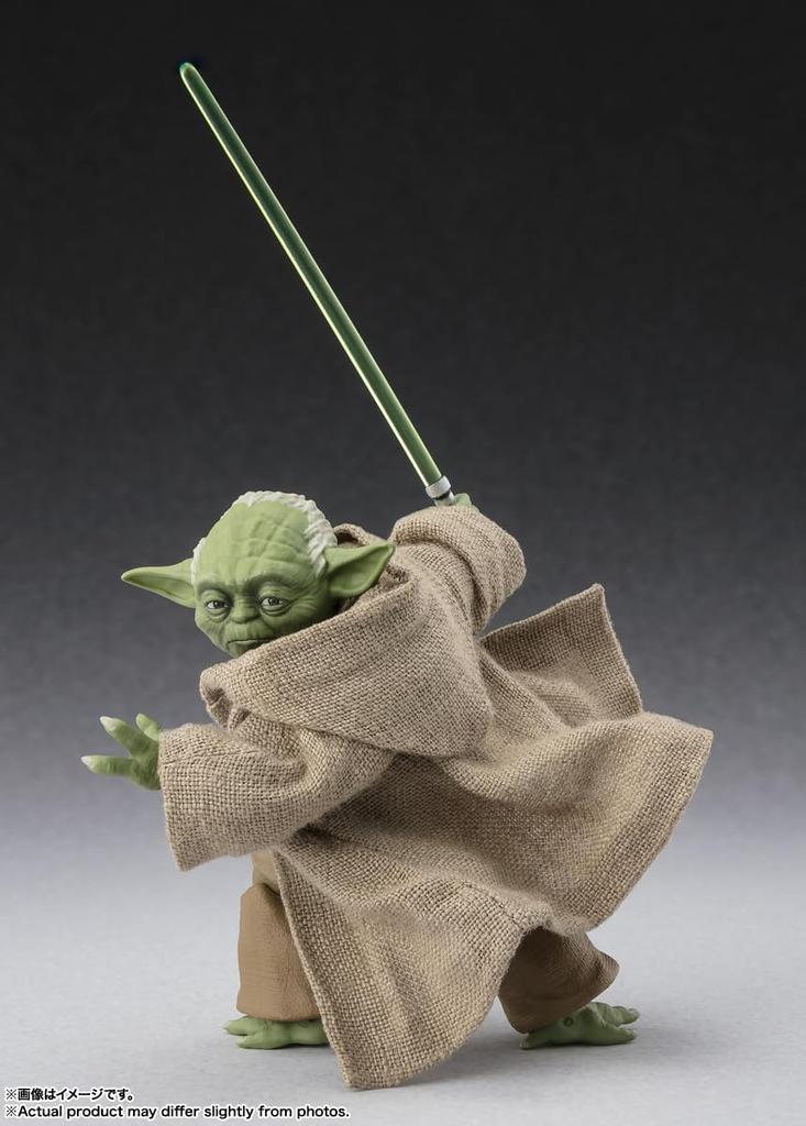 TAMASHII NATIONS Star Wars Episode Revenge of the Sith Yoda Revenge of the Approximately 70mm PVC ABS Fabric Painted Movable Figure S.H.Figuarts III