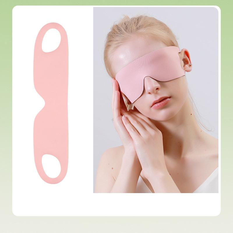 New Ear Hanging One Piece Sleep Shading Three-dimensional Sleep Eye Mask Breathable Men's And Women's Summer Aviation Eye Masks