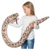 Pillow Home Decor Python Snake Kids Gift Snake Toy Animal Plush Doll Hand Puppet Snake Stuffed Toys