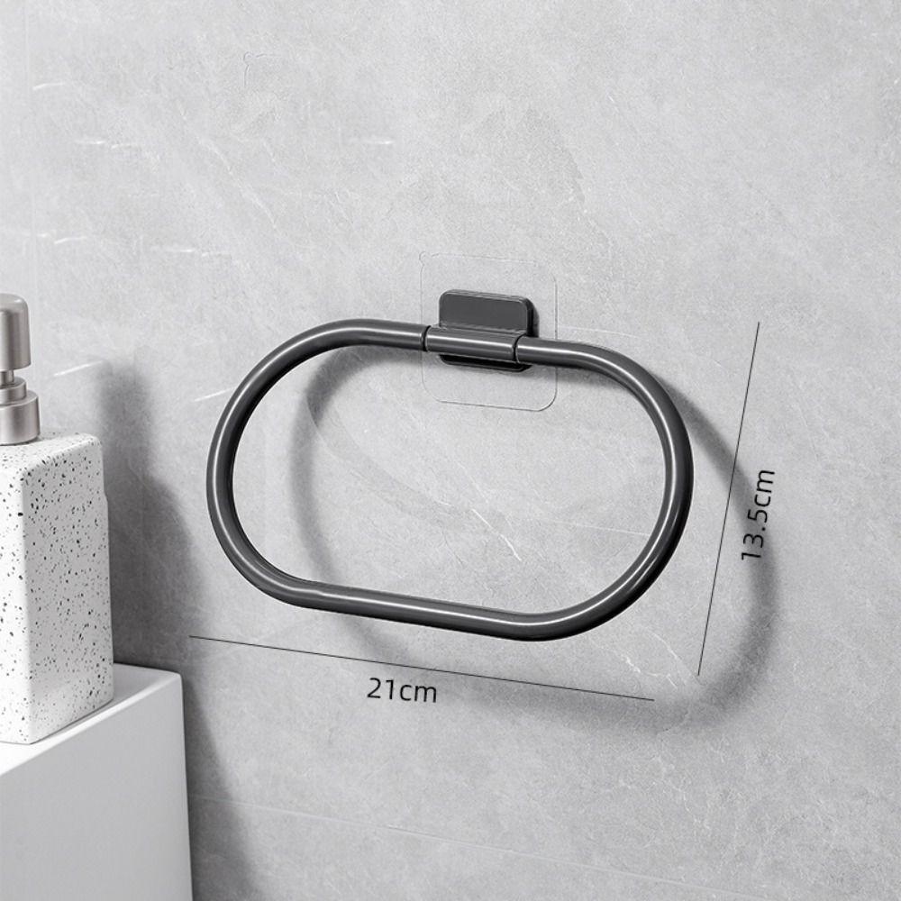 No Drilling Bathroom Towels Rack Self-adhesive Towel Bar New Towel Holder  Bathroom Kitchen