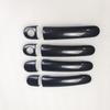 Für VW Passat B5 Golf Mk4 Polo Jetta Skoda Carbon Türgriff Abdeckung Catch Trim Molding Lünette Kappe Garnieren Dekoration