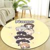 Personalized K-Kpop Team Round Chair Office Rug - Perfect for Mat, Office Chair & More - Ideal Gift for Birthdays and Holidays