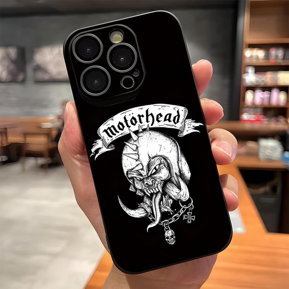 

M-Motorhead Band Чохол для телефону для IPhone 17 Pro Max 15 Pro 16 14 Plus 12 13 Mini 11 Pro Ударостійкий м який чохол iPhone17Air