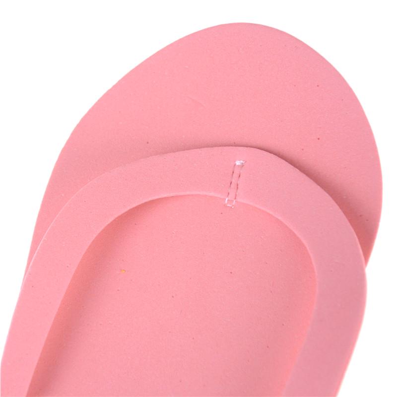 12 Pairs Disposable Flip Flops Foam Pedicure Tanning Spa Slippers Supplies
