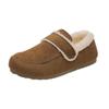 A New Style of Warm Cotton Shoes with Fleece for Women, Paired with Snow Boots